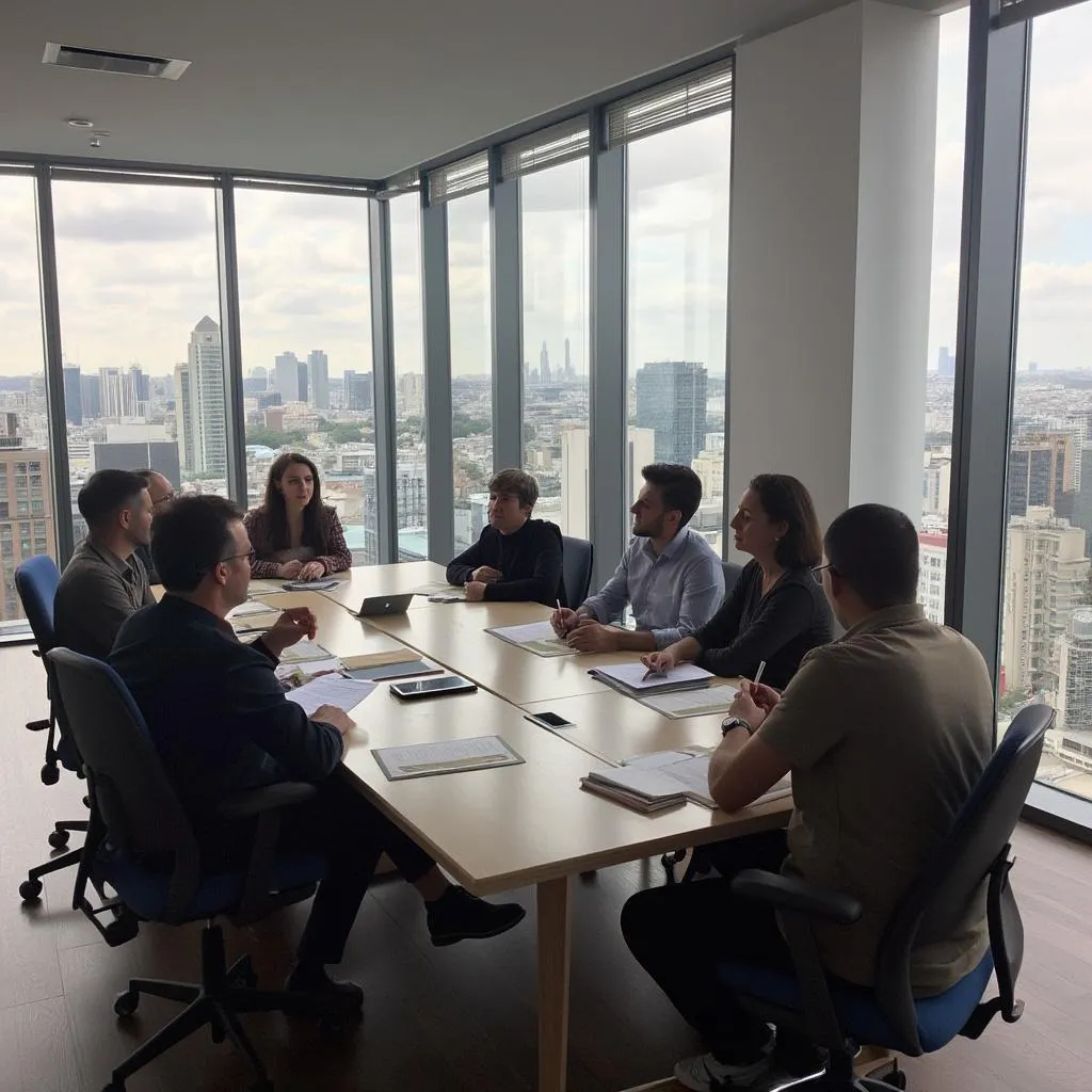 Reunión estratégica del equipo de Ariboflavinoses