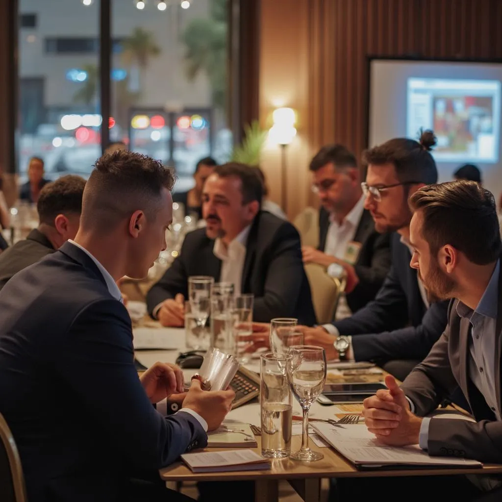 Evento de networking empresarial