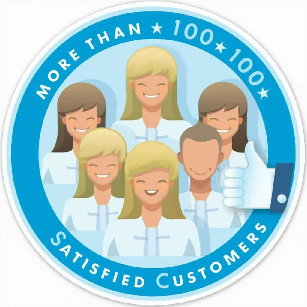Ícono de Clientes Satisfechos