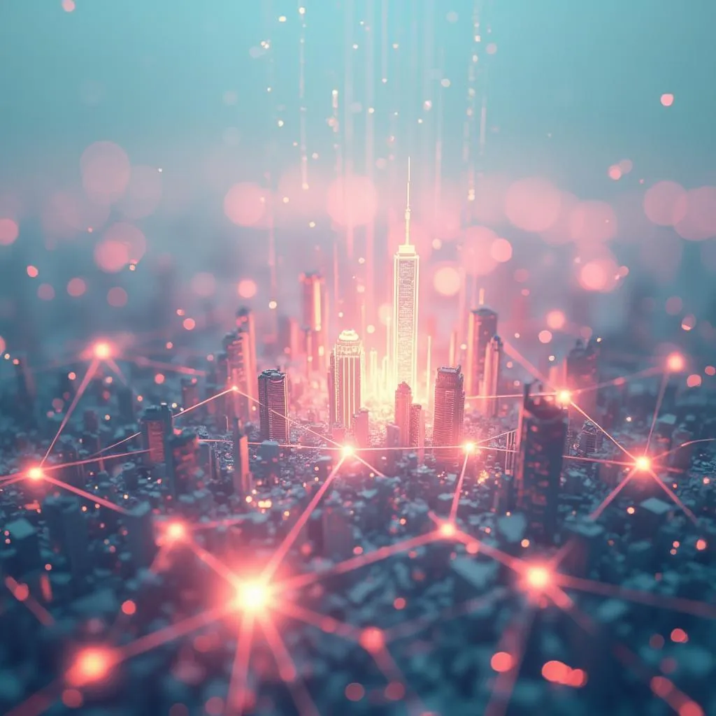 Concepto de innovación y futuro en negocios
